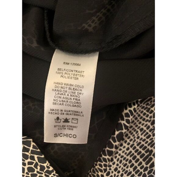 Mono B snakeskin patterned dress size small - Picture 2 of 6